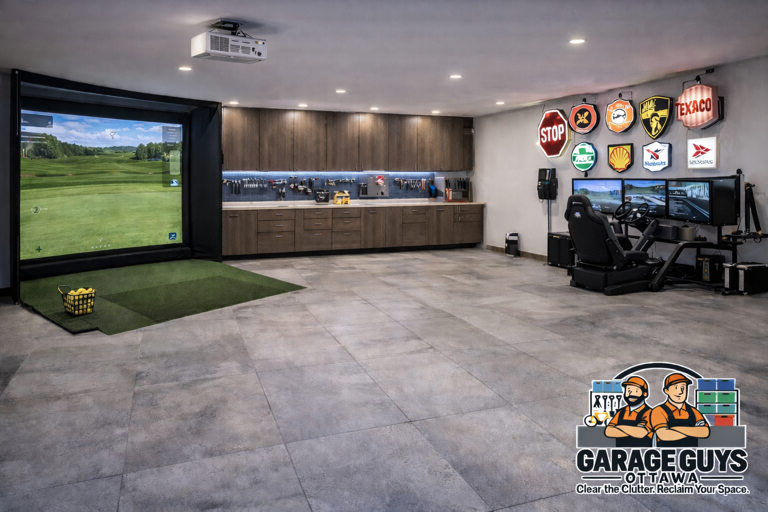 Garage cleanout before and after in Ottawa