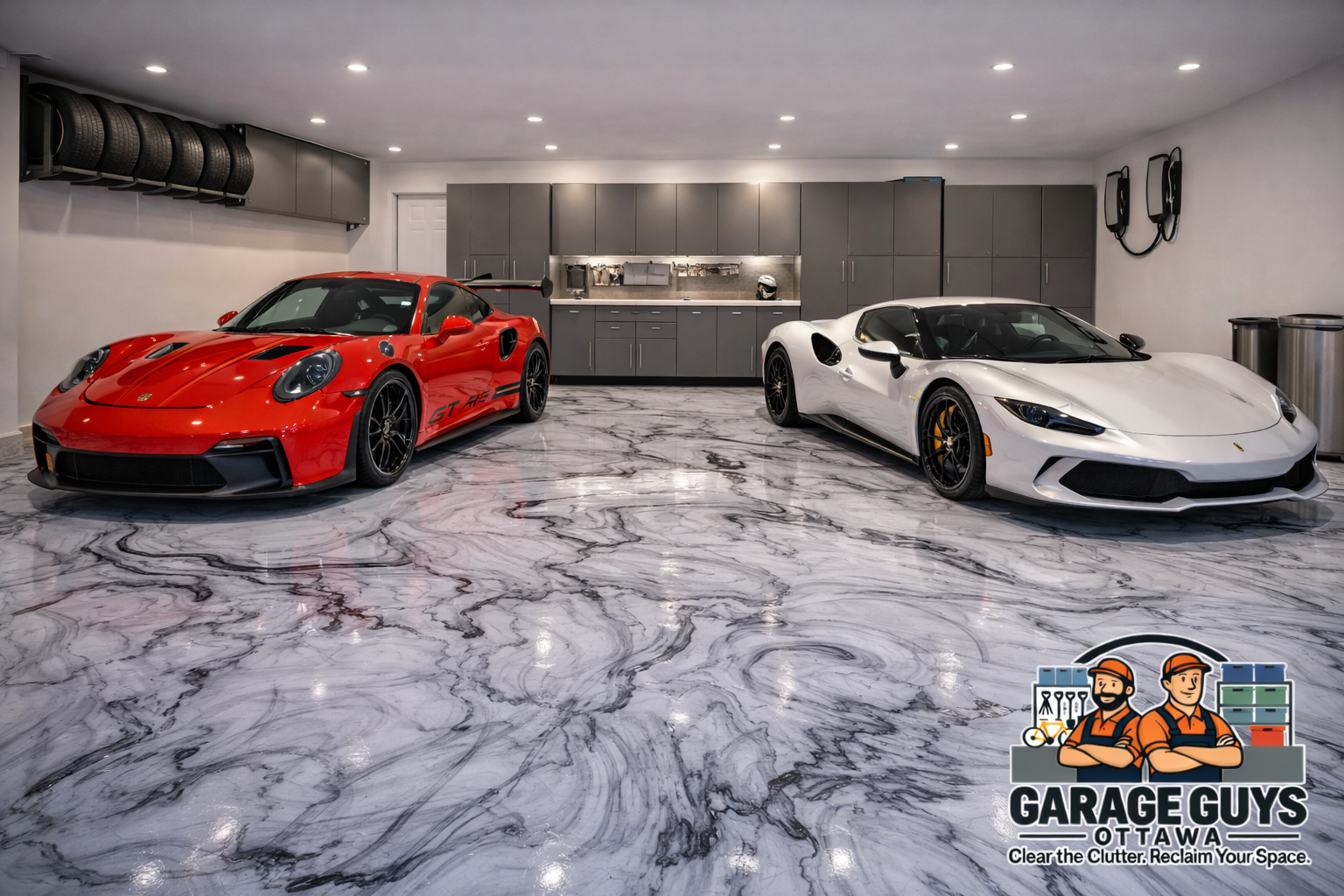 Garage cleanout before and after in Ottawa